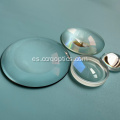 lente convexa cóncava de cristal de zafiro